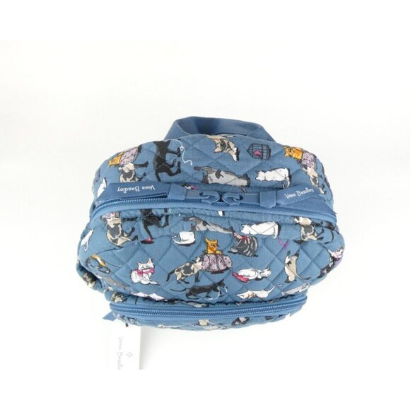 Vera Bradley Cat's Meow Essential Compact Backpack NWT - Picture 5 of 8